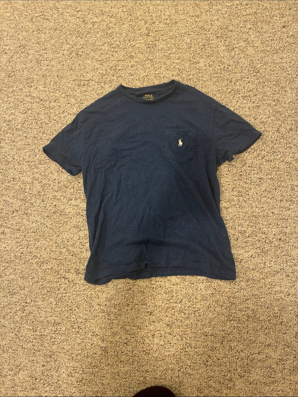 Polo by Ralph Lauren Navy Short Sleeve Pocket Tee